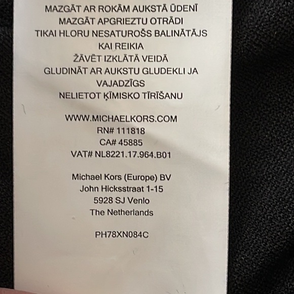 MICHAEL Michael Kors Dress Metallic Gold Flounce Ruffle Cap Sleeve Fit & Flare M - Picture 15 of 15